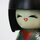 Kokeshi Hanafubuki, Blütensturm, 13 cm