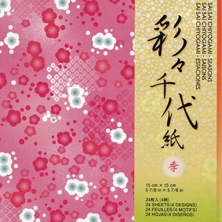 Saisai Chiyogami Seasons 2, 15cm