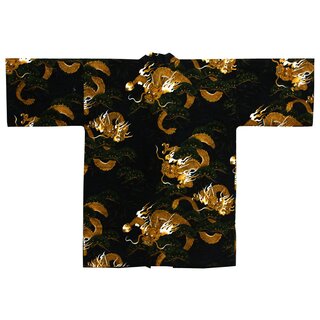 Happi Drache mit Kiefer schwarz, 105 lang