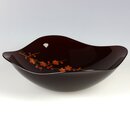 Lackschale Kaga Shunjyu 24 x 24 cm, Tamari-Lackierung,...