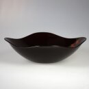 Lackschale Kaga Shunjyu 24 x 24 cm, Tamari-Lackierung, handbemalt