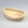 Ikebanaschale Mame oval, beige 25 x 16 cm