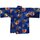 Kinder-Jimbei Warabe blau Gr. 85-95