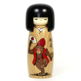 Kokeshi zum Jahr des Affen 2028