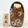 Kokeshi Hanagoromo gelb, 17 cm