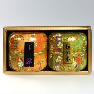 Gr�ntee-Geschenkset Tenkaichi & Yame Top in Dosen