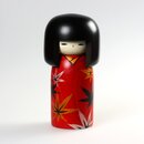 Kokeshi Kinsyu 15 cm, japanische Holzpuppe sch�ner Herbst
