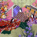 Washi Motivbogen Hofdamen 45 x 64 cm