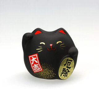 Feng-Shui Manekineko schwarz, Schutz vor Ungl�ck