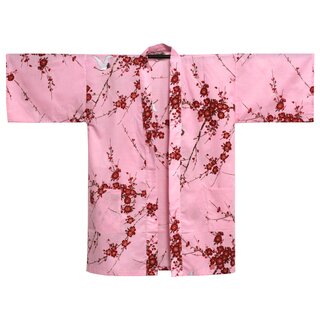 Happi Kirschbl�te pink, 88 cm lang, Kimonojacke