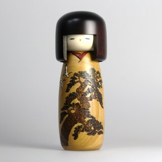 Kokeshi Kotobukimatsu - Gl�ckbringende Kiefer 26 cm