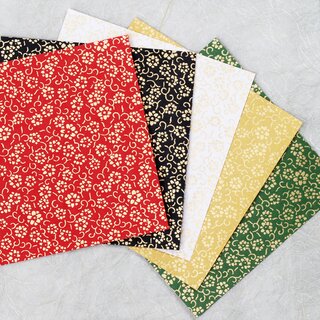 Double Color Kinkarakusa 15 cm  - Handmade Washi