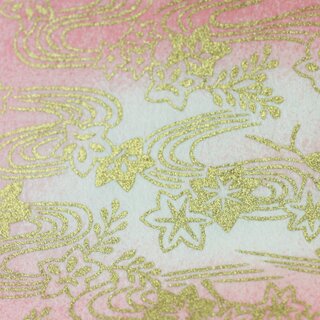 Washibogen Momiji Kinzuri rosa 55 cm x 80 cm