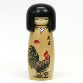 Kokeshi zum Jahr des Huhns 2029
