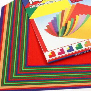 Double Color Origami Kontrastfarben