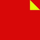 Double Color Origami rot-gelb