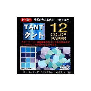 TANT Blau-Mix 7,5 cm 96 Blatt