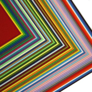 TANT 50-Farben-Mix 35 cm, 50 Blatt