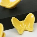 Essstäbchenablagen 5er Set Schmetterlinge gelb