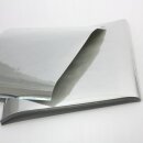 Origamipapier silber - Folie auf Papier
