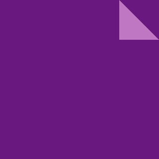 Double Color Origami violett-flieder 7,5 cm