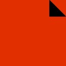 Double Color Origami  orange-schwarz 24 cm