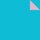 Double Color Origami hellblau-rosa