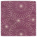 Furoshiki Kiku (Chrysantheme) 104 cm weinrot/emerald