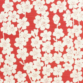 Furoshiki Kirschblten 100 cm rosenrot-lindgrn