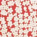 Furoshiki Kirschblüten 100 cm rosenrot-lindgrün