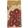 Furoshiki Retroflower rostrot-gelb 100 cm
