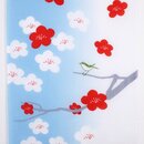 Tenugui Pflaumenblüte 34,5 x 90 cm