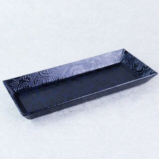 Stifteablage Urushi, dunkel, 20,5 x 8,5 cm