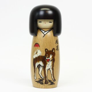 Kokeshi zum Jahr des Hundes 2030
