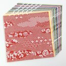 Washi Samekomon Weißdruck 15 cm, durchgefärbt