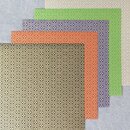 Yuzen Moyo Kame, Washi 15 cm, 5 Farben