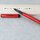 Fudepen, Pinselstift mit rotem Bambusgehäuse, Tusche schwarz