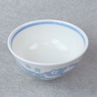 Reisschale H�schen blau, 11 cm �