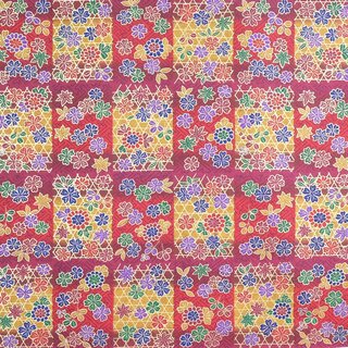 Washibogen Ichimatsu-Hana 48 x 64 cm