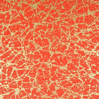 Origamipapier Yuzen Washi Kumo no Su rot, 15 cm