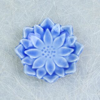 Blütenschälchen Ruri Dahlia blau