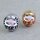 Daruma Set 4,5 cm gold+silber