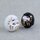 Daruma Set 4,5 cm schwarz+weiß
