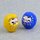 Daruma Set 4,5 cm blau+gelb