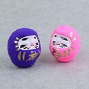Daruma Set 4,5 cm pink+violett