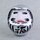 Daruma 9 cm, silber, handbemalt
