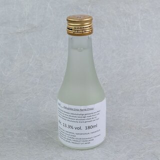 Japanischer Sake Ginjo Nama Chozoshu, 180 ml