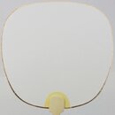 Blattfächer Uchiwa Akafuji 26 x 17,5 cm