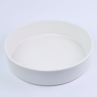 Ikebanaschale 28 cm, Basisschale wei�