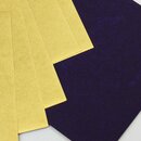 Metallic-Paper Double Color 15 cm gold-violett, 10 Blatt